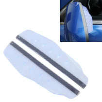 1 Pair 3R-2156 Universal Car Rearview Mirror Rain Blades Mirror Eyebrow Rain Cover (Transparent)