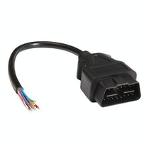 16PIN Male OBD Cable Opening Line OBD 2 Extension Cable for Car Diagnostic Scanner, Cable Length: 30cm