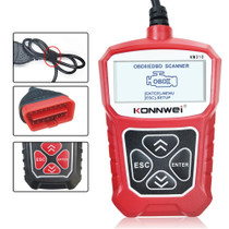 KONNWEI KW310 OBD Car Fault Detector Code Reader ELM327 OBD2 Scanner Diagnostic Tool(Red)