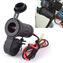 Motorcycle Cigarette Lighter Socket Car Charger Socket GPS Socket with Waterproof Cover