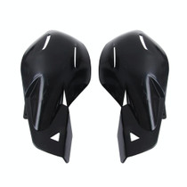 2 PCS Motorcycle Universal ABS Handle Wind-block Handguard(Black)