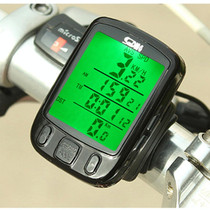 SunDing SD-563B Multifunction Wired LCD Screen Waterproof Bicycle Computer Odometer Speedometer withLight Control Backlight Function