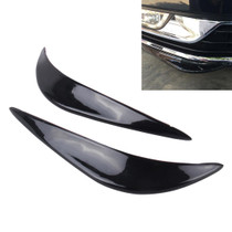 2 PCS YI-237 Universal Car Body Bumper Guard Protector Sticker Turning Guard/Car Crash Bar Bumper Strips /Car Crash Strips/Anti-rub Strips/Anti-rub Bar(Black)