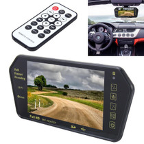 7 inch 480*234 Rear View TFT-LCD Color Car Monitor with Bluetooth MP5 Player, Support Reverse Automatic Screen Function