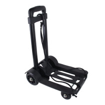 Lightweight Portable Folding Luggage Carts Travel Trolley with Rope