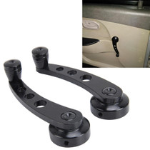 1 Pair Universal Car Wagon Door Window Crank Handle Winder  Manual Door Crank Handle Window Winders(Black)