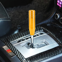 Universal Long Strip Shape Car Gear Shift Knob Modified Shifter Lever Knob, Length: 13cm(Gold)