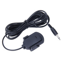 Car Audio Microphone 3.5mm Jack Plug 2 Pole Mono Mic Stereo Mini Wired External Sticker Microphone Player for Auto DVD Radio, Cable Length: 2.1m