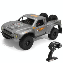 FY-08 Brushless Version 2.4G Remote Control Off-road Vehicle 1:12 Four-wheel Drive Short Truck High-speed Remote Control Car, EU Plug (Grey)
