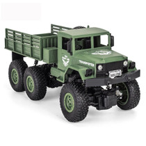 JJR/C 1:18 2.4Ghz 4 Channel Remote Control Dongfeng 8 Six-wheeled Armor Truck Vehicle Toy(Green)