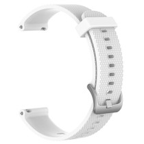 Smart Watch Silicone Watch Band for POLAR Vantage M 22mm(White)