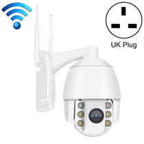 QX2 1080P HD 360 Degrees Panoramic WiFi Day and Night Full-color IP66 Waterproof Smart Camera, Support Motion Detection / Two-way Voice / TF Card, UK Plug