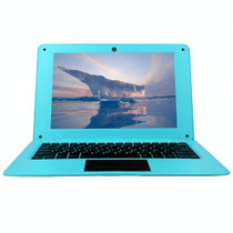 A133 10.1 inch Laptop, 2GB+16GB, Android 12,  Allwinner A64 Quad Core CPU 1.6Ghz, Support Bluetooth & WiFi & HDMI, EU Plug(Blue)