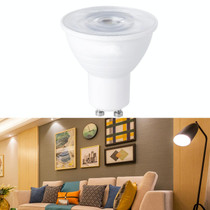 LED Light Cup 2835 Patch Energy-Saving Bulb Plastic Clad Aluminum Light Cup, Power: 5W 6Beads(GU10 Transparent Cover (Warm Light))