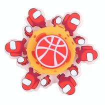 Fidget Spinner Toy Stress Reducer Anti-Anxiety Toy (Red)