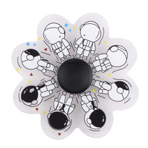Fidget Spinner Toy Stress Reducer Anti-Anxiety Toy (Black)