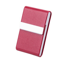 2 PCS Advertising Business Card Case Business Practical Craft Gift(Red)