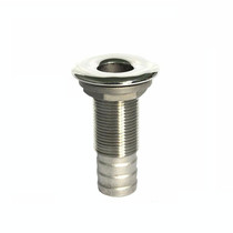 316 Stainless Steel Drain Pipe Tube Marine Drain Joint Fitting For Boat Yacht, Specification: 1-1/2inch 