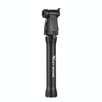 WEST BIKING YP0711115 Bicycle Pump Portable Basketball Mini Pump Equipment(Black)