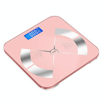 Home Weight Scale Accurate Healthy Body Fat Scale, Size: 26x26cm(Charging Version Pink)