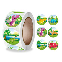 10 Rolls Cute Little Animal Teacher Reward Student Children Sticker Toy Decoration Sticker, Size: 2.5cm / 1 Inch(K-111)