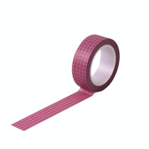 10 PCS Simple Manual Decorative Stickers Plaid Material Tape(FG-14)