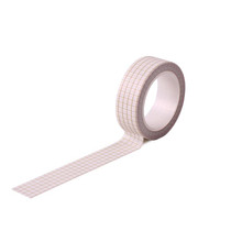 10 PCS Simple Manual Decorative Stickers Plaid Material Tape(FG-11)