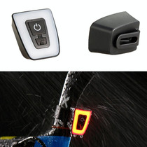 USB Bike Tail Light Night Riding Road Bike Tail Light Safety Warning Light