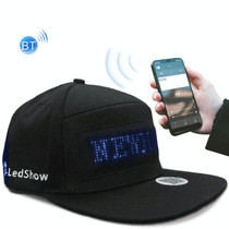 Bluetooth LED Advertising Cap Supports Scrolling Characters/Mobile Phone Word Change/Multi-LanguageRandom Color Delivery