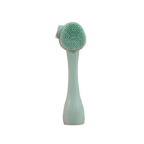 7 PCS Hand-Held Silicone Cleansing Brush And Mask Brush Green Single Head