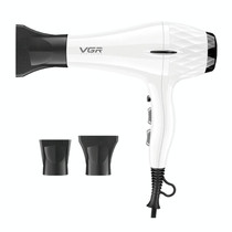 VGR V-413 2200W Negative Ion Hair Dryers with 6 Gear Adjustment, Plug Type: EU Plug (White)