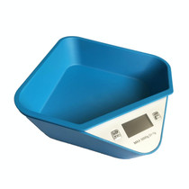 5kg/1g Kitchen Electronic Scale Coffee Scales Baking Food Scale Pallet Scale Pet Scale(Blue)