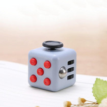3 PCS Decompression Cube Toy Adult Decompression Dice, Colour:  Gray + Red And Black