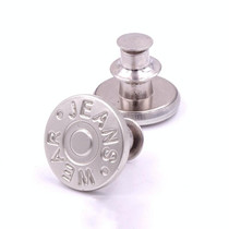 20 PCS 17mm Jeans Buttons Nail-Free Adjustable And Detachable Buttons, Colour: Style 13