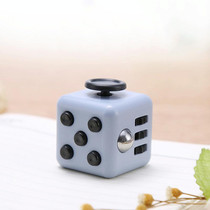 3 PCS Decompression Cube Toy Adult Decompression Dice, Colour: Gray + Black