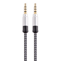 3.5mm Male To Male Car Stereo Gold-Plated Jack AUX Audio Cable For 3.5mm AUX Standard Digital Devices, Length: 3m(White)