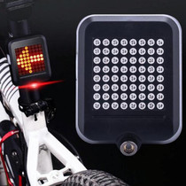 Intelligent Steering Brake Tail Light USB Rechargeable Bicycle Light Cycling Warning Safety Light
