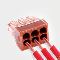 10 PCS VSELE VSE-606A Four-Hole Multi-Function Terminal Block Wire Quick Connector