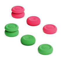 Game Controller Rocker Cap Anti-Skid Heightening Suit For NS PRO /PS4/PS5(Pink Green)