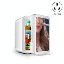 5L Beauty Makeup Mirror Skin Care Products And Facial Mask Refrigerator Semiconductor Car Home Refrigerator(AU Plug)