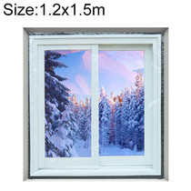 Window Windproof Warm Film Indoor Air Leakage Soundproof Double-Layer Insulation, Specification: 1.2x1.5M