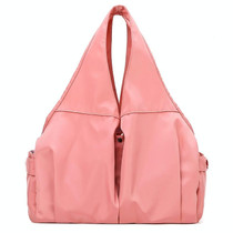 Female Dry And Wet Separation Sports Gym Bag Handbag Duffel Bag Short Distance Light Swimming Bag(Deep Pink)