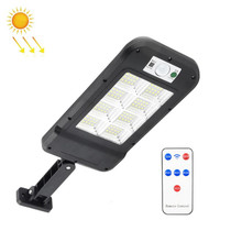 Solar Wall Light Outdoor Waterproof Human Body Induction Garden Lighting Household Street Light  8 x 16LED With Remote Control