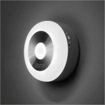 Intelligent Sensor Night Light Infrared Human Light Control Light Corridor Bathroom Cabinet Light(Battery white light: 6000K)