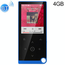 E05 2.4 inch Touch-Button MP4 / MP3 Lossless Music Player, Support E-Book / Alarm Clock / Timer Shutdown, Memory Capacity: 4GB Bluetooth Version(Blue)