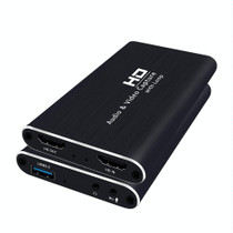 Z34 HDMI Female + Mic to HDMI Female + Audio + USB HD Video & Audio Capture Card with Loop