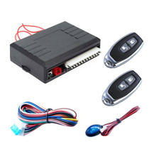 2 Set Universal Car Keyless Entry Remote Control Central Lock With Indicator Light And Horn Function