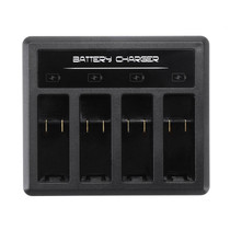 4-channel Battery Charger with Type-C / USB-C Port for GoPro HERO8 Black /7 Black /7 White / 7 Silver /6 /5