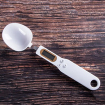 ABS Electronic Measuring Spoon Spoon Weighing Measuring Tool, Specification: 500g/0.1g, Colour: White