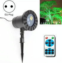 30W Remote Control Outdoor Waterproof Laser Light Garden Decoration Lawn Lamp , Green Light + Red Light(UK Plug)